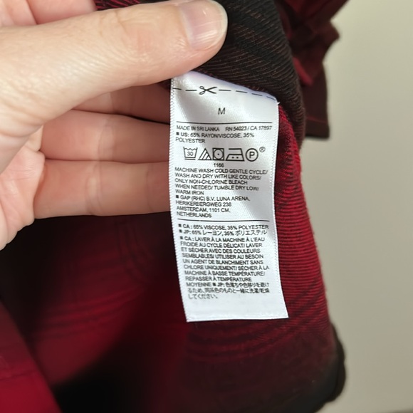 Banana Republic Factory flannel shirt - Picture 3 of 4